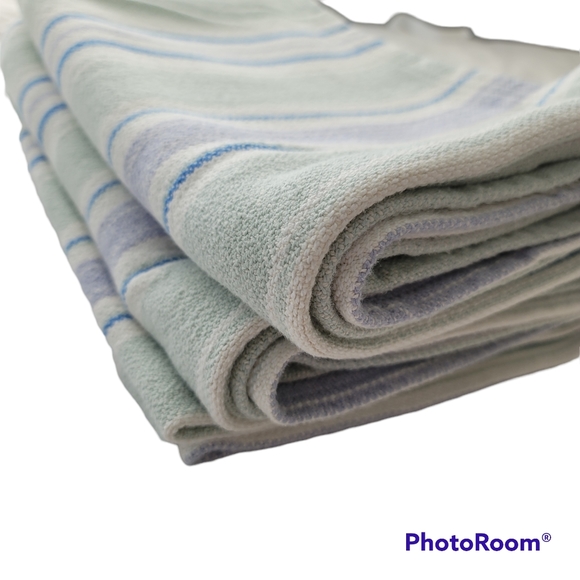 L.L. Bean Bedding Ll Bean Blanket Maine Twill Twin Cotton Coastal